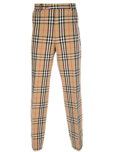 burberry check pants mens replica|burberry sweatpants men's.